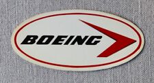 Boeing Logo Sticker Aircraft Aerospace Manufacturer Vintage Decal picture
