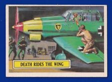  DANIEL WOOD DEATH RIDES THE WING 1965 TOPPS BATTLE CARDS #11 VGEX NO CREASES picture