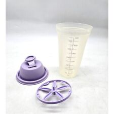 Vintage Lilac Tupperware Quick Shake Blender Mixer Shaker 16 Oz #844-3 picture