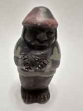 Vintage Chilean Clay Flute Shaped Like A Man Holding A Flute? Signed picture