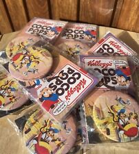 Vintage Retro 1992 Kelloggs Coco Pops Musical Promotional Badges X7 picture