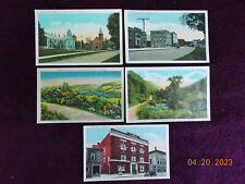 5-1930'S VERMONT SCENIC and HISTORIC POSTCARDS  picture