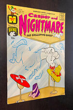 HARVEY HITS MAGAZINE #52 (Harvey 1962) -- Silver Age Casper And Nightmare -- FN- picture