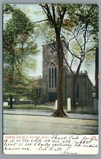 North Church Salem Mass Undivided Back Vintage Postcard c1906 picture
