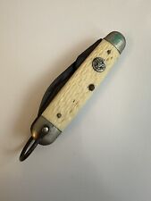 Vintage Ulster USA Four Tool Boy Scout Pocket Knife With White Grips picture