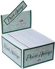 Pure Hemp King Size Cigarette Rolling Paper (Full Box - 50 Booklets) picture