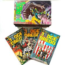 Judge Dredd HUGE LOT 45 COMICS Quality Comics Eagle Comics (near full run) READ picture