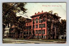 Galesburg, IL-Illinois, Whiting Hall Antique c1907, Vintage Souvenir Postcard picture