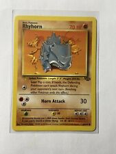 Rhyhorn Jungle near mint condition ENGLISH  61/64 picture