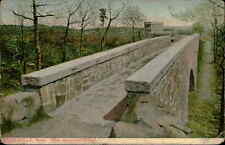 Postcard: REAR BLUE HILLS, Mass. Eliot Memorial Bridge. picture