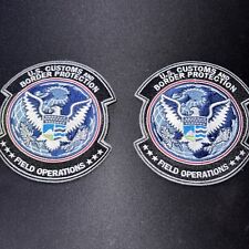 U.S Customs and Border Protection Field Operations Patch MR Lot of 2 picture
