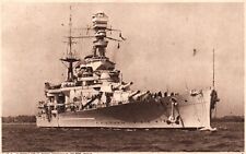 Postcard British Royal Navy HMS Repulse Photochrom co. 1900s picture