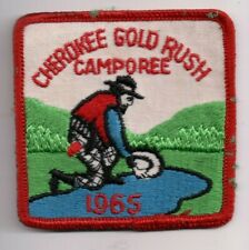 BSA 1965 Cherokee Gold Rush Camporee Patch picture