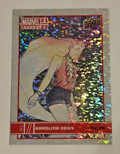 2021-22 Upper Deck Marvel Annual Karolina Dean Silver Sparkle Trading Card #41 picture