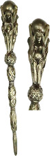 Ebros Occult Wicca Triple Goddess Mother Maiden Crone On Sacred Moon Wand Cospla picture