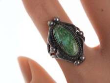 c1940's-50's Native American sterling/turquoise ring l picture