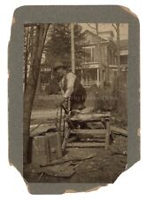 PR 1900s African American ‘Ex Slave’ Logging Labor Photos picture