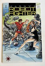 MAGNUS ROBOT FIGHTER #1  Valiant - 1991 Pre Unity W/Card - Jim Shooter picture