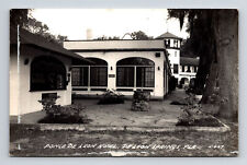 RPPC Ponce De Leon Hotel De Leon Springs FL Florida Postcard picture