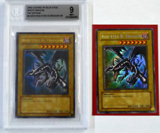 2002 YuGiOh RED EYES BLACK DRAGON LOB-070 1st Edition (BGS 9 MINT) Set picture