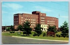 Postcard Veterans Hospital Manchester NH New Hampshire posted 1960 3 cent Coast picture