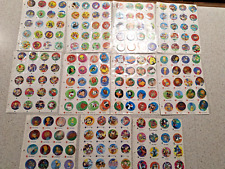 139 Tazos : Looney Tunes, Techno, Simpsons   with sheets 1995 Vintage No Folder picture