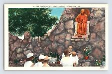 Postcard Pennsylvania Scranton PA St Ann Shrine Grotto 1930s Unposted picture