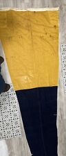 VINTAGE WWII U.S. Navy Flags Mare Island 1943  7FT. 2 Flags. Actual Flown Flags picture