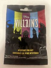 Disney Parks Villains Mystery Bag 5 Random Pins Pack Bag Pouch New Sealed picture