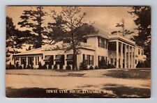 Lynnfield MA-Massachusetts, Towne Lyne House, Advertising, Vintage Postcard picture