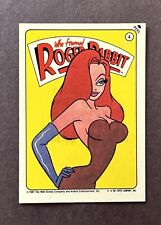 1987 Topps Who Framed Roger Rabbit JESSICA RABBIT #4 Rookie RC Sticker picture