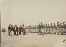 Morocco, Berguent (Ain Beni Mathar), French Army Officers Vintage p picture