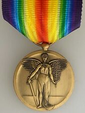 Romania Romanian WWI Victory Medal SOLID BRONZE. Full sized Rumania Inter Allied picture