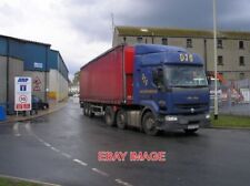 PHOTO  A NICE RENAULT TRACTOR UNIT REG. NO. MX03 BOV ALICE MARY BELONGING TO DJS picture