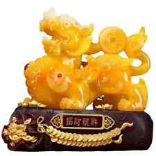 Feng Shui Resin Sculpture Chinese Home Decor Lucky Statue Office Figurines picture