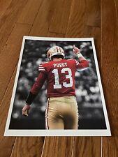 BROCK PURDY Art Print Photo 11 x 14 Poster SAN FRANCISCO 49ERS Super Bowl picture