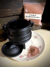 Authentic Old Crushed Brick Powder Dust Approximately 8 oz. Protection Spells picture