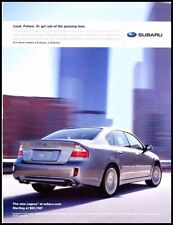 2008 Subaru Legacy 3.0R Original Advertisement Car Print Art Ad D171 picture