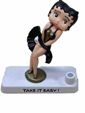 Vintage 1989 Bully desk pen - Hand Painted Betty Boop PVC Figurine - Germany picture