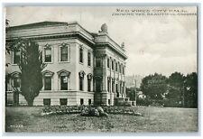 1909 Red Wing City Hall Grounds Building Red Wing Minnesota MN Antique Postcard picture
