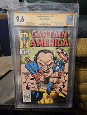 Captain America #338 CGC 9.6 (1988) signed by Ron Frenz picture
