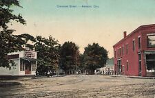 Amherst, Ohio Postcard Cleveland Street Postmark 1912 L5 picture