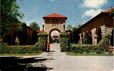Stanford University, California, Leland Stanford, Jane Stanford, Postcard picture