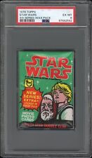 1977-78 Topps Star Wars 4th Series Wax Pack Sealed PSA 6 exmt picture