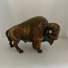  Bison Buffalo Large Resin Figurine 6 1/4