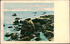 Postcard: Breakers off Light House Point, Watch Hill, R. I. picture