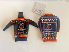 2 Different Tito’s Handmade Vodka Bottle Ugly Sweater Bottle Cover picture