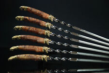 Author's HandMade Barbecue Skewers Kebab Skewers for Grill Meat *BEAR GRIZZLY*  picture