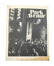 Vintage 1980s Park Avenue Nightclub Bar Advertisement Paper Print Card Milwaukee picture