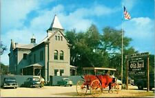 Old Jail Exhibit St Augustine Florida Streetview Flag Chrome Postcard picture